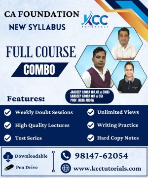 CA Foundation Full Course Video Lectures(New Syllabus )