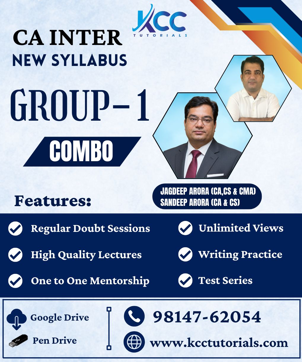 Best CA Intermediate Group 1 Video Lectures & Live Classes