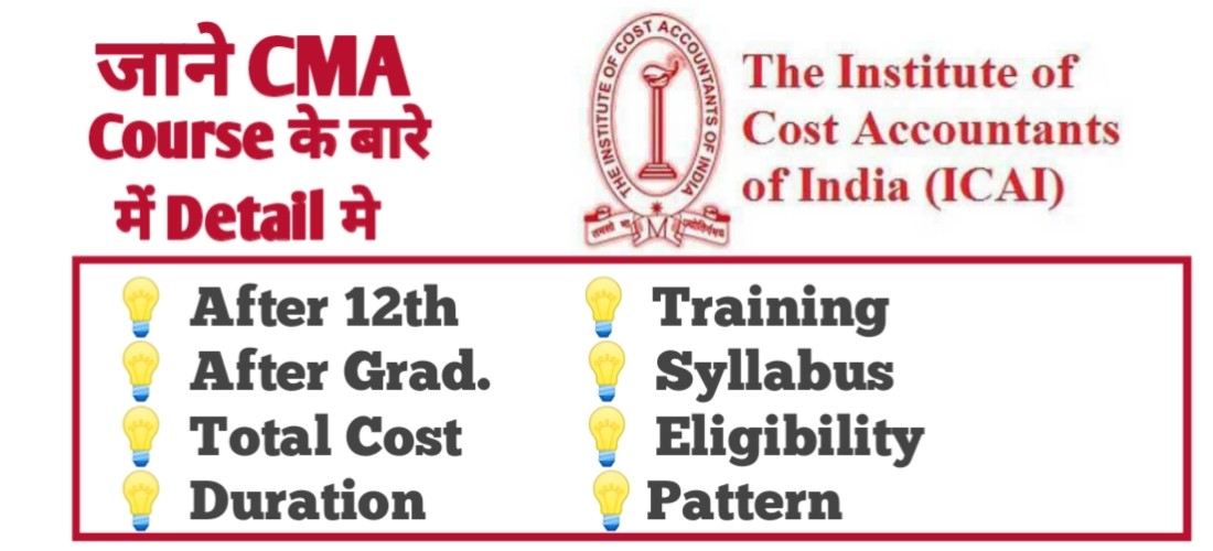 Complete Details about CMA Course 2021-2022