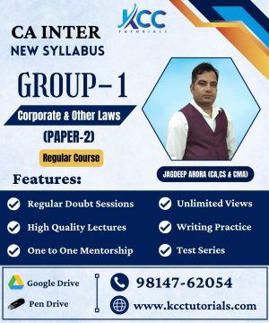 Best CA Inter Corporate & Other Law Video lectures with Test Series
