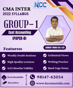 Best CMA Inter Cost Accounting Pen Drive Online video Lectures Classes