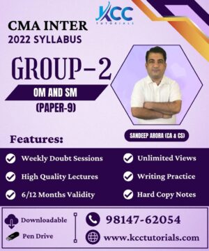 Best CMA Inter OMSM Pen Drive Online Video Lectures