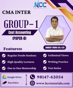 Best CMA Inter Cost Accounting Online Video Lectures