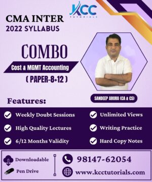 CMA Inter Cost Accounting and Management Accounting. Best Faculty for CMA Inter Online Classes