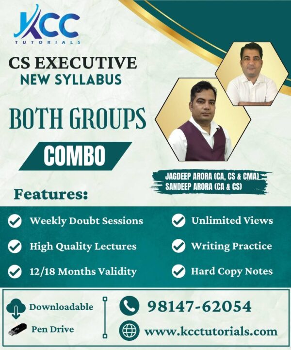 Best & Most Affordable CS Executive Both Groups Video Lectures and Live Online Classes