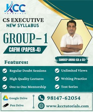 CS Executive Best CAFM Video Lectures Classes