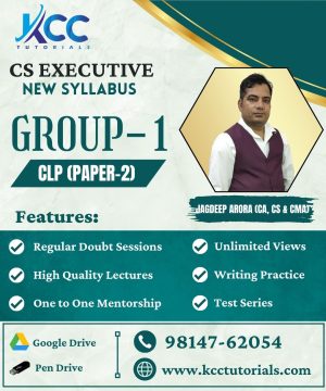 Best CS Executive Company Law & Practice (CLP) Video Lectures