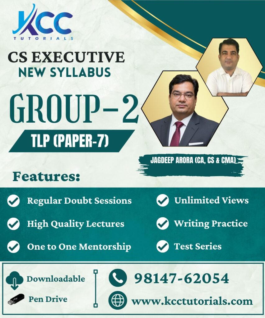 Best CS Executive Tax Laws Video Lectures & Live Classes
