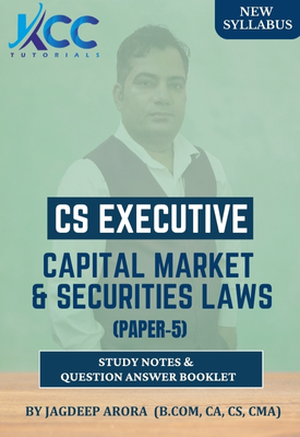 Best CS Executive Capital Market and Securities Laws (CMSL) Book and Questions Answers Book