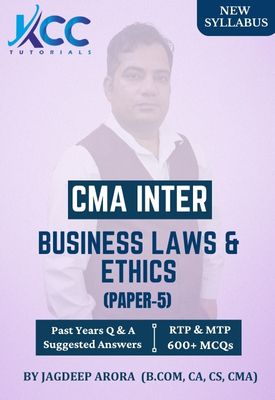 Best CMA Inter Laws & Ethics Study Notes, Question Answers Book and MCQs Book