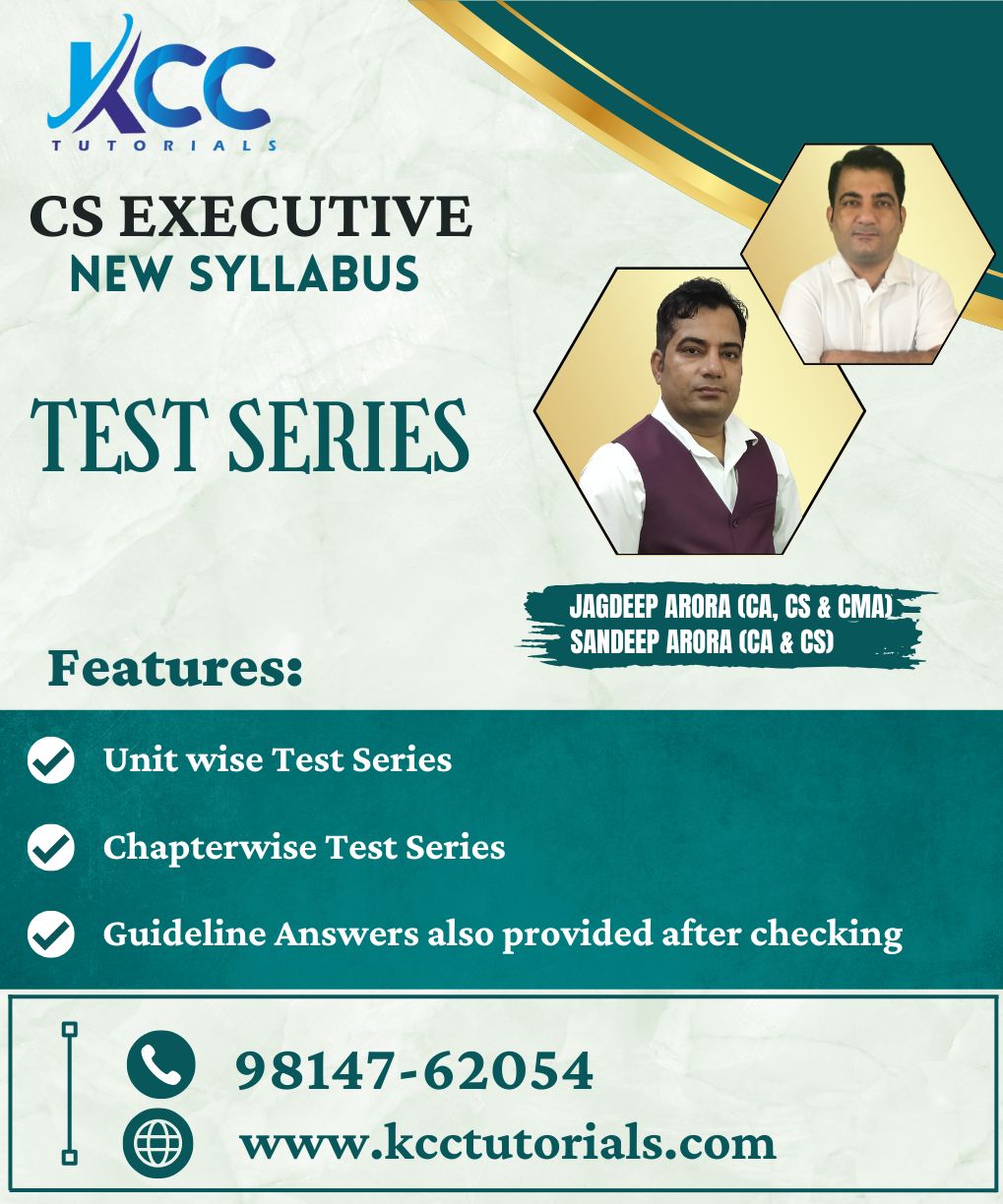 CS Executive Test Series